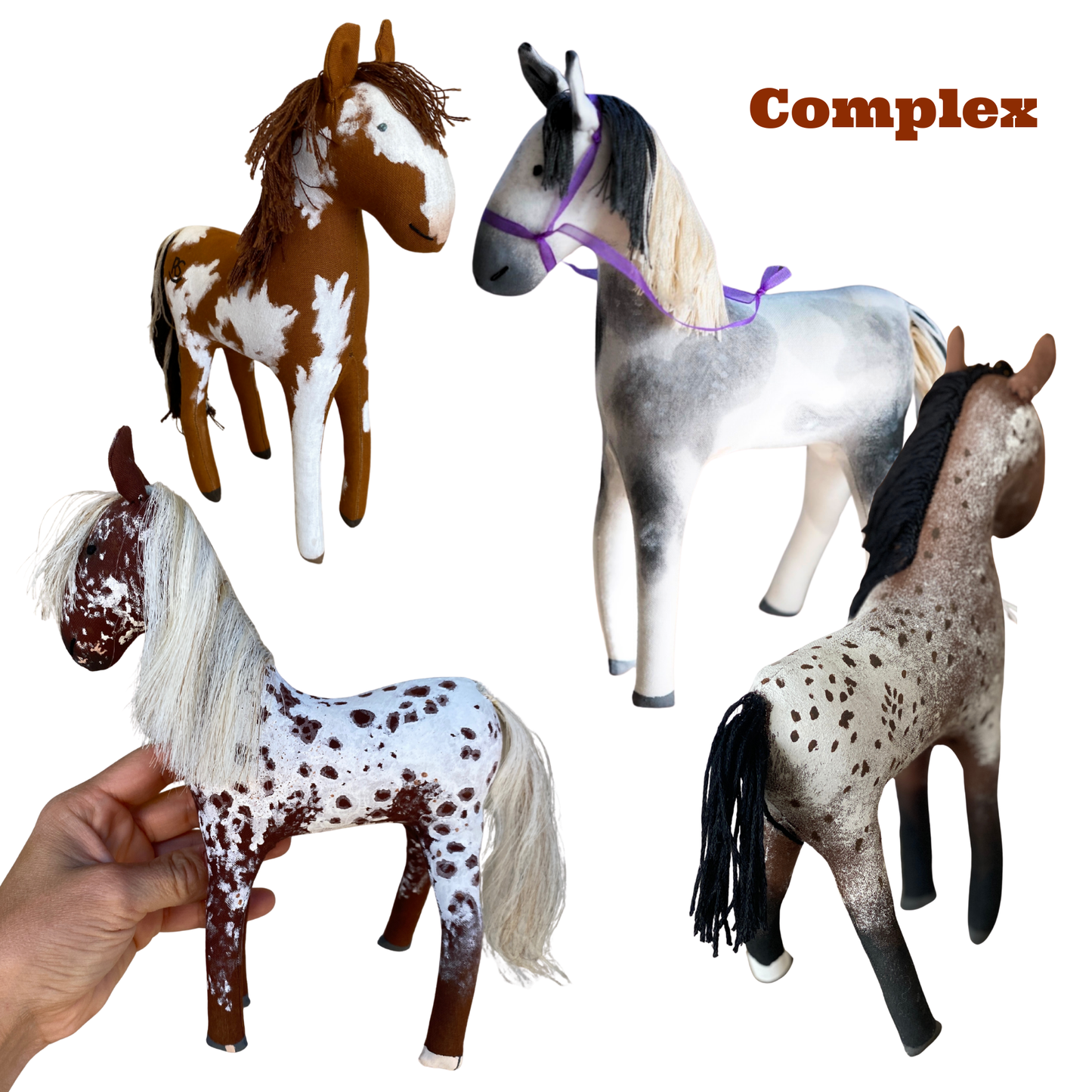 Custom Heirloom Horse Doll