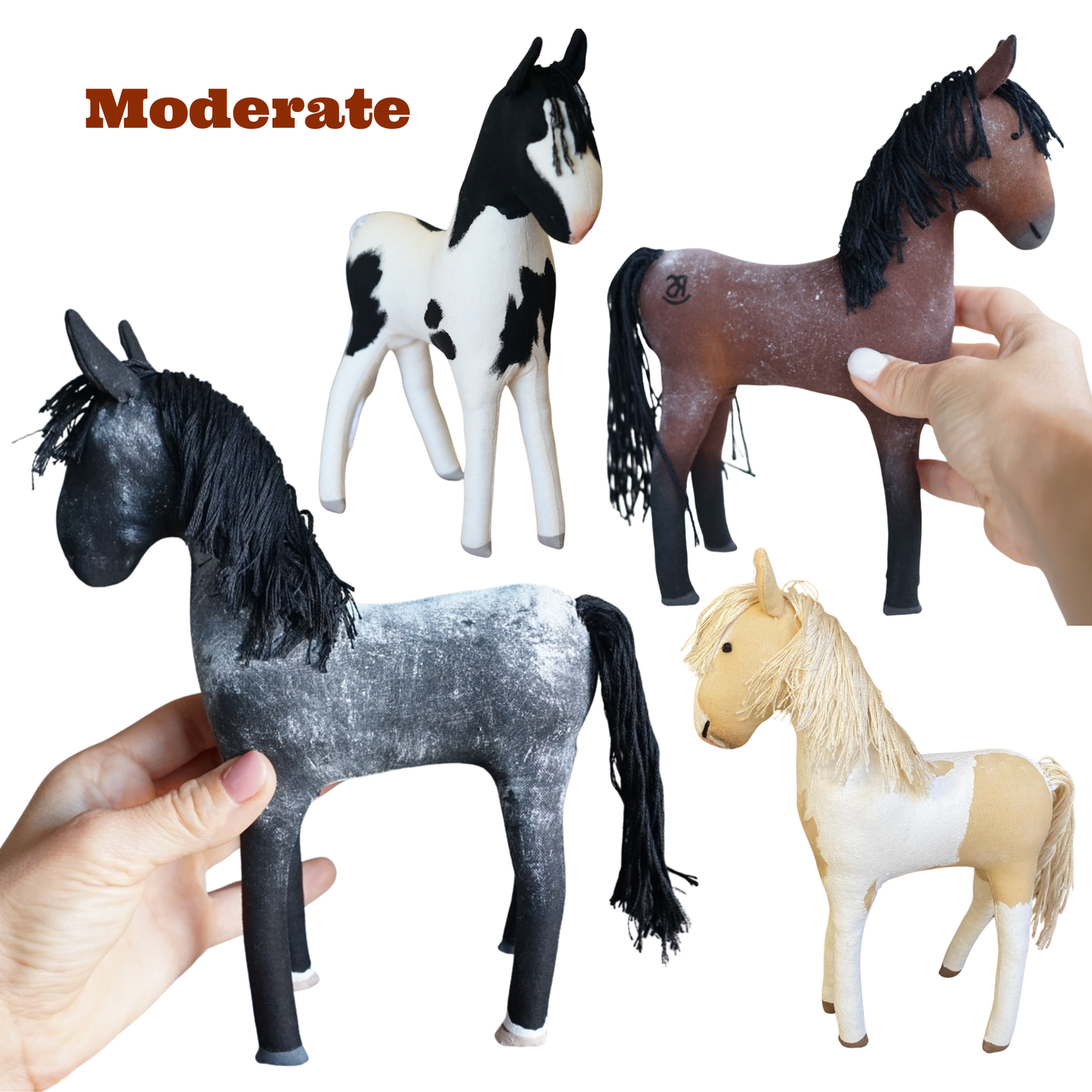 Custom Heirloom Horse Doll
