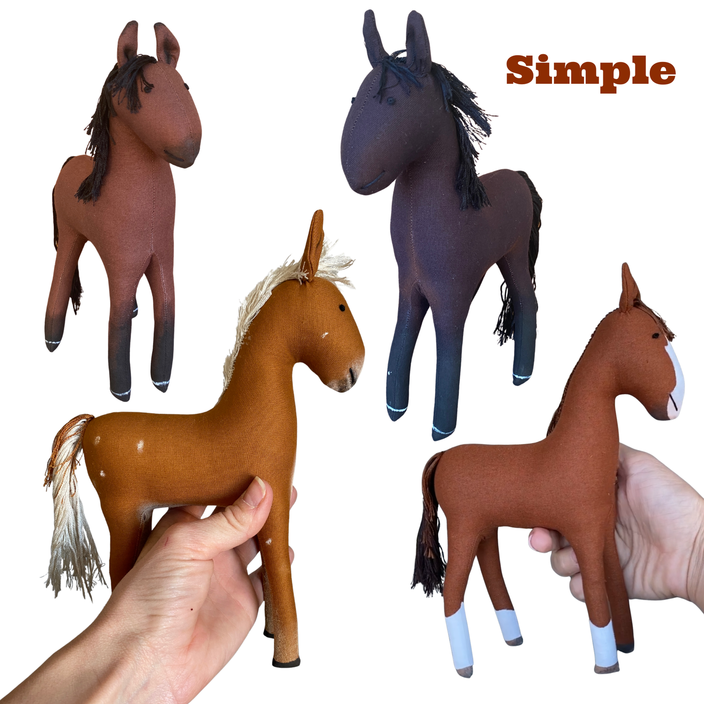 Custom Heirloom Horse Doll