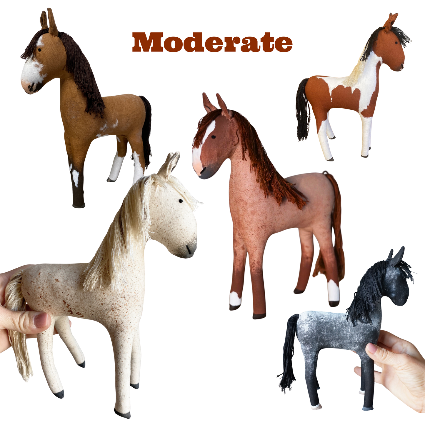 Custom Heirloom Horse Doll